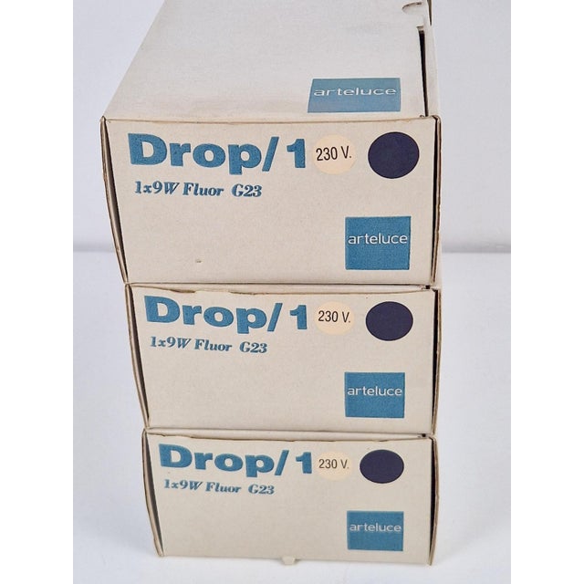 Vintage Drop 1 Wall Lamp by Marc Sadler for Arteluce, Italy, 1990s For Sale - Image 18 of 18