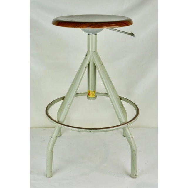 Industrial Stool from Werzalit, 1970s For Sale - Image 10 of 18