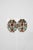 Vintage Art Nouveau Pendant Necklace and Earring Set With Semi Precious Stones For Sale In Miami - Image 6 of 8