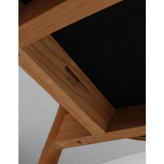 Red Model ND82 Lounge Chairs in Full Grain Leather and Oak by Nanna Ditzel, 2010s, Set of 2 For Sale - Image 8 of 9