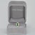 Modern Tsavorite Garnet Ring With Natural Diamond Accents: Solid 14k Gold, Size 6.75 For Sale - Image 3 of 9