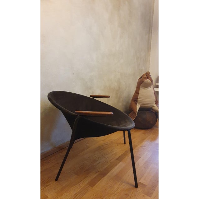 Danish Balloon Chair by Hans Olsen, 1950s, in Very Good conditions. Designed 1950 to 1959 I have official proof of...