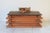 Late 20th Century Vintage Handmade Log Cabin Tissue Box Cover For Sale - Image 5 of 7
