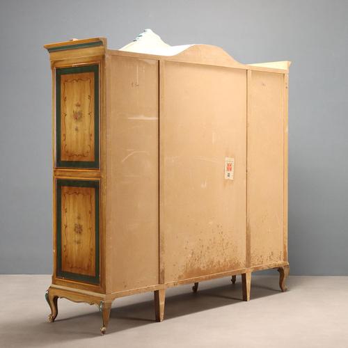 Lacquered and Painted Style Wardrobe For Sale - Image 13 of 14
