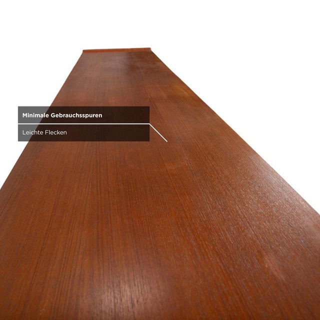 Mid-Century Modern Wooden Sideboard in Teak from VKW Furniture For Sale - Image 14 of 18