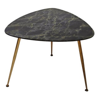 Mid-Century Modern Low Wooden Coffee Table, Italy, 1950s For Sale