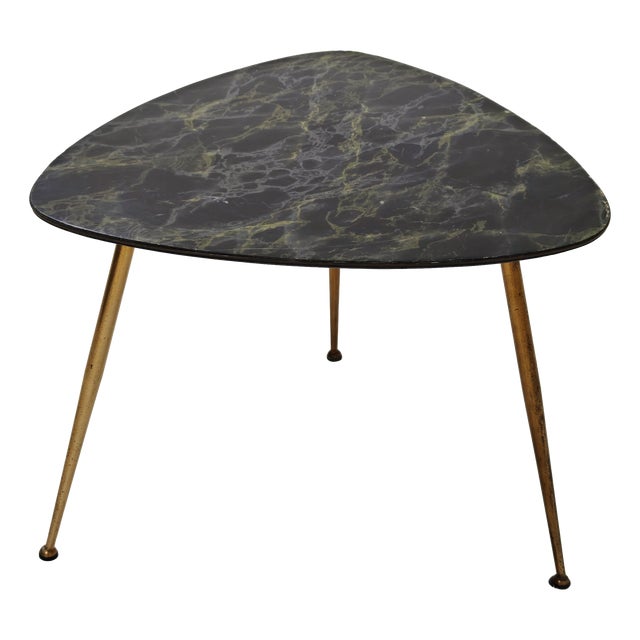 Mid-Century Modern Low Wooden Coffee Table, Italy, 1950s For Sale