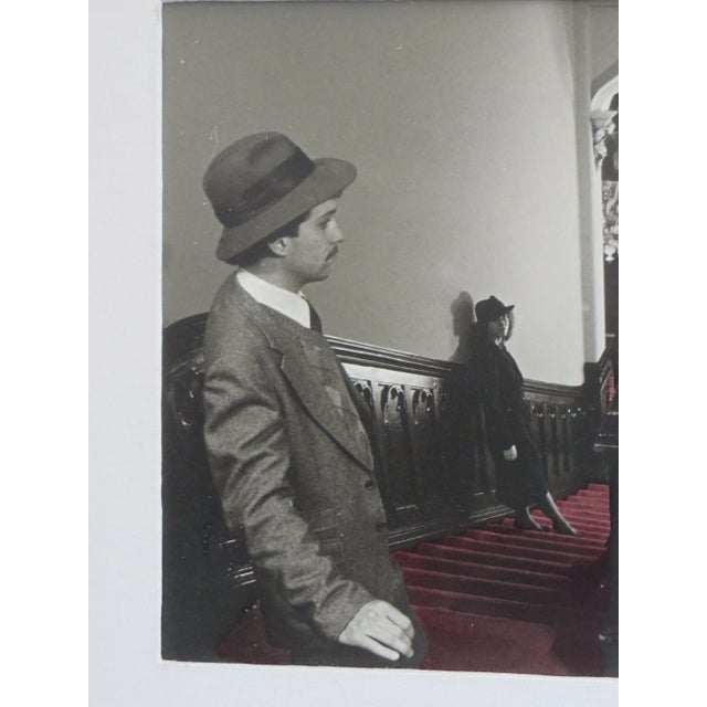 1920s Vintage Photography Framed & Matted in Excellent Condition For Sale - Image 5 of 7