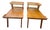 Mid Century Modern Rare 1952 Lane Alta Vista Style No. 47 Two-Tier Oak End Tables – Pair For Sale