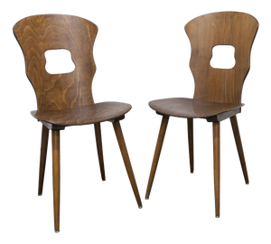 Gentiane Chairs from Baumann, 1960s, Set of 2