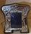 Metal Late 20th Century Art Nouveau Style Sterling Velvet Photo Frame For Sale - Image 7 of 8