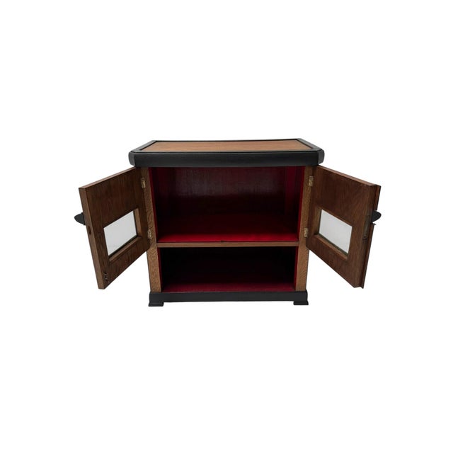Art Deco Amsterdamse School Cabinet by E.G.C. Schubad, 1920s For Sale - Image 3 of 10