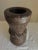 Indian Vintage Wooden Indian Mortar No2 For Sale - Image 3 of 6