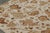 Rug & Kilim Rug & Kilim’s Tudor Style Rug in White & Cream With Beige-Brown Floral Patterns For Sale - Image 4 of 7