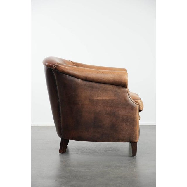 Club Chair in Sheepskin For Sale - Image 3 of 18