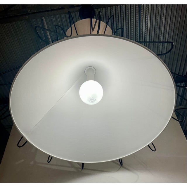 Modern Revelation Black & White 4 Light Boomerang Pendant For Sale - Image 3 of 4