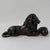 Metal Late 20th Century Pair of Bronze Lion Sculptures With Ball, Classical Guardian Lions - 21 in L For Sale - Image 7 of 10