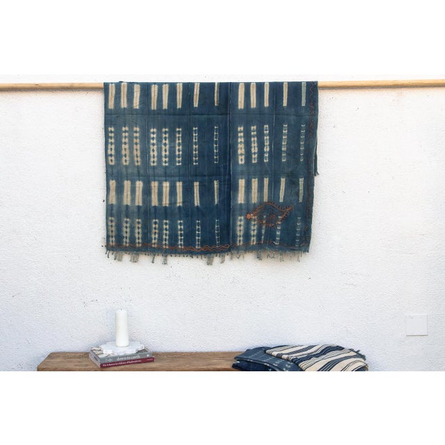 Hand-woven by master weavers of the Mossi and Dioula traditions in Burkina Faso, West Africa, these vintage textiles are...