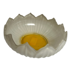 Mid 20th Century Westmoreland Lotus Milk Glass Bowl