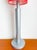 Red Vintage Dutch Table Lamp in Metal For Sale - Image 8 of 12
