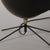Metal Mid-Century Modern Black Saturn Table Lamp by Serge Mouille For Sale - Image 7 of 10