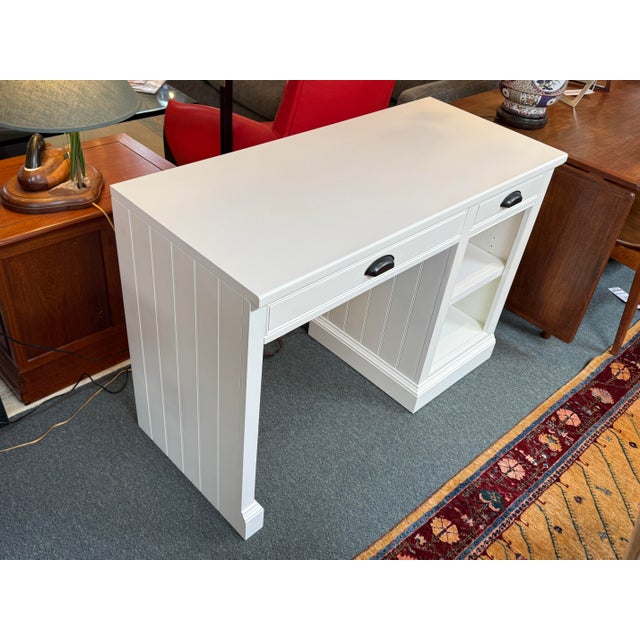 Pottery Barn Aubrey Single Cabinet Writing Desk For Sale - Image 10 of 12