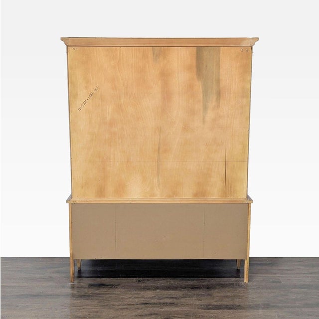 Mid-Century Thomasville Milano Collection Hutch For Sale In San Francisco - Image 6 of 10