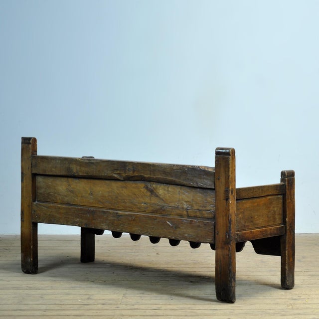 Antique Walnut Bench, Southern France / Northern Spain, 17th-18th Century For Sale - Image 17 of 18
