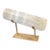 Selenite Block on a Stand For Sale