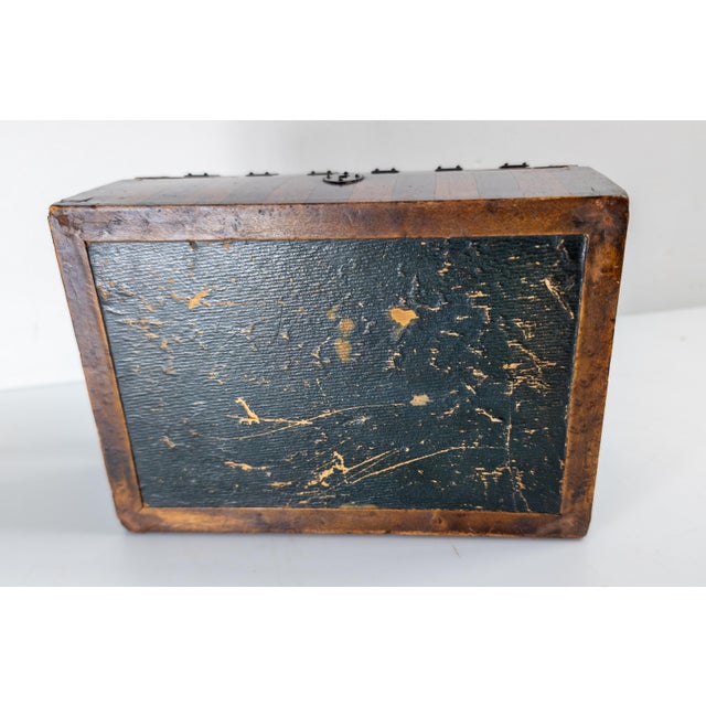 19th Century European German or Austrian Biedermeier Strong Box For Sale - Image 12 of 15