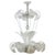 Art Deco Ninfea Murano Glass Chandelier attributed to Barovier Italy, 1940 For Sale - Image 12 of 12