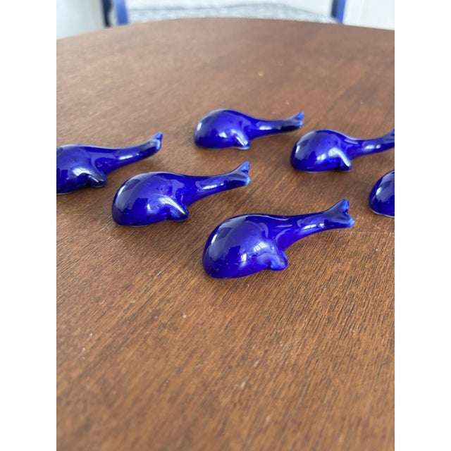 Vintage Ceramic Knife Holders, Set of 6 For Sale - Image 3 of 5