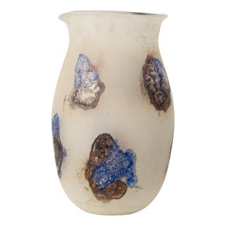 Blown Glass Vase from Alfredo Barnini, 1970s For Sale