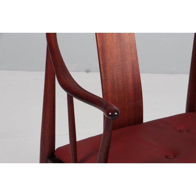 Fritz Hansen Model 4283 Chinese Chair attributed to Hans J. Wegner for Fritz Hansen For Sale - Image 4 of 8