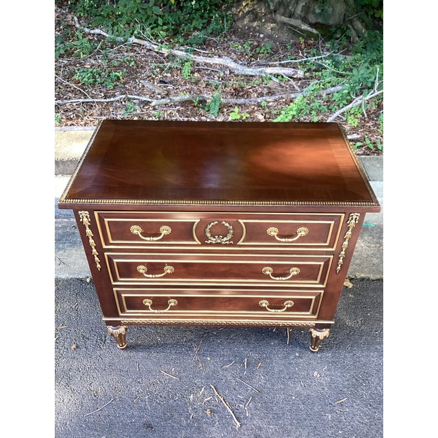 E.J. Victor Newport Historic Collection Handsome three-drawer commode by E.J. Victor from the prestigious Newport Historic...