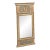 19th Century Swedish Gold Gilt Trumeau Mirror For Sale