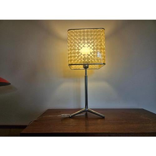 Mid-Century Space Age Table Lamp, Italy, 1970s For Sale - Image 13 of 17