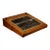 Antique English Walnut Folding Lap Desk For Sale