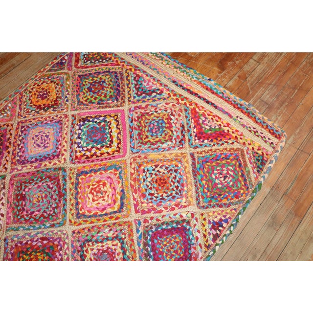 Central Asian Braid Rug no. j3694 For Sale - Image 9 of 9