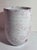 Ceramic Vintage Bybee Pottery Marbled Hand-Thrown Ceramic Cups / Tumblers - Pair (Pink & Sage Green) For Sale - Image 7 of 10