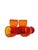 Postmodern Juice Set from Barbara Glassworks, Poland, 1970s, Set of 4, in Very Good conditions. Designed 1970 to 1979 This...