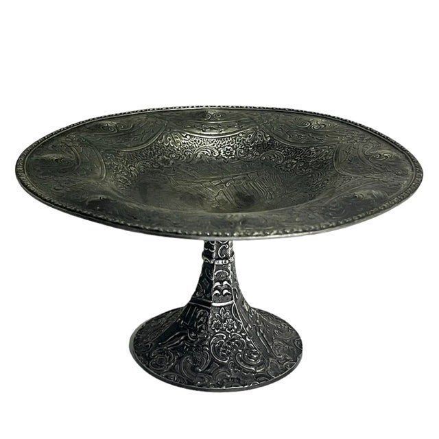 Silver 1890s Silver Plate Compote by Derby Sp Co. International For Sale - Image 8 of 8