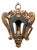19th Century Italian Hanging Wood-carved Lantern For Sale