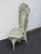 Victorian Victorian Woven Wicker Side Accent Chair 6590 For Sale - Image 3 of 17