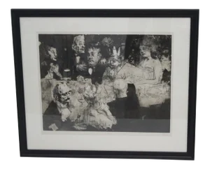 "Election Night" Etching Jack Levine 1969