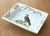Hermes France porcelain ashtray/catchall. Suede bottom. Appropriate markings. Made in France.