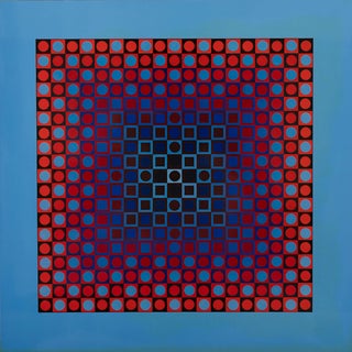 Victor Vasarely, ALOM, Etching For Sale