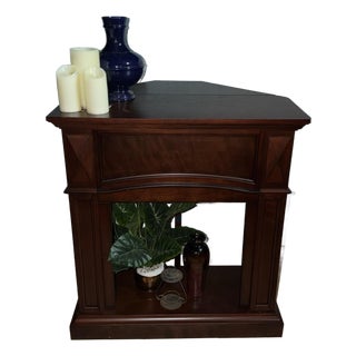Cherry Wood Fireplace Mantel For Sale