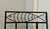 Mid-Century Modern Vintage French Modern Fer Forgé Iron Fish Magazine Rack, Weinberg Style For Sale - Image 3 of 7