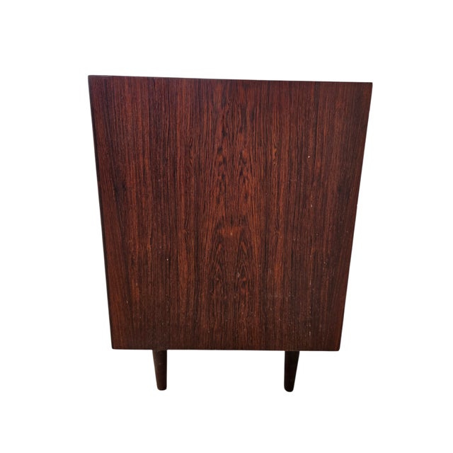 1970s Danish Modern Rosewood Sideboard Console Credenza Buffet Console Mid Century For Sale In Philadelphia - Image 6 of 15